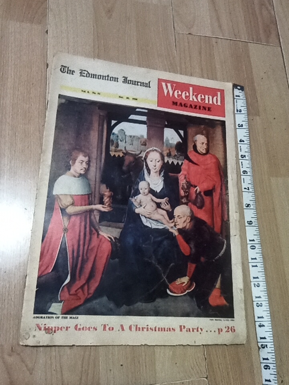 1958 Edmonton Journal Weekend Magazine